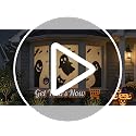 Halloween Window Decorations Set - Spooky Cute Ghosts for Indoor Outdoor Display