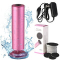 Electric Foot Callus Remover - Electric Callus Remover for Feet,Adjustable Speed Foot Scrubber with 60 Pcs Sandpaper Discs,Professional Pedicure Tool for Dead Skin and Calluses (Pink)