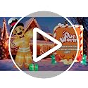 OurWarm 12FT Gingerbread Christmas Inflatable - Giant Holiday Yard Decor