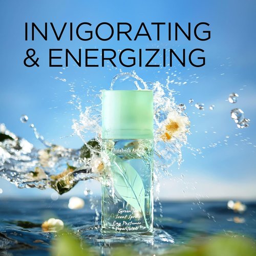 Elizabeth Arden Green Tea Eau de Toilette Spray - Women's Fresh Floral Perfume with Bergamot & Oakmoss