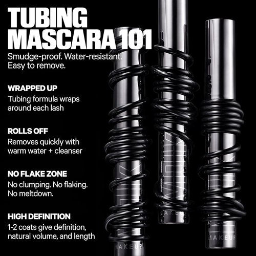 Milk Makeup KUSH High Roll Tubing Mascara - Longwear, Water-Resistant Formula for Natural Volume & Definition - 0.3 oz