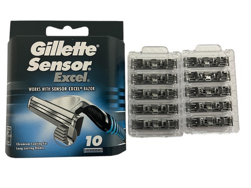 Gillette Sensor Excel Cartridges - 10 ct, Pack of 2
