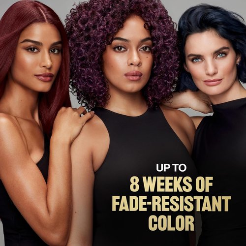 Revlon ColorSilk Permanent Hair Color - 100% Gray Coverage, Ammonia-Free, Vegan Keratin | 54 Light Golden Brown (Pack of 3)