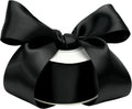 Black Ribbon 2 Inch Double Face Satin Ribbon - Thick Wedding & Craft Decor | 25 Yards