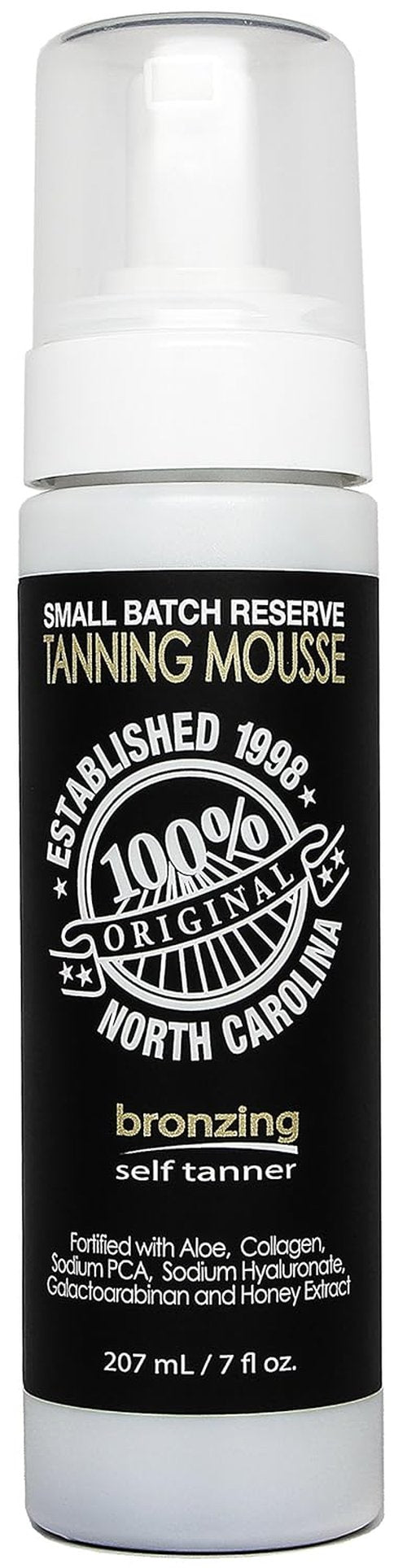 Famous Dave’s Dark Tanning Mousse - Instant Bronzer | Organic Self Tanner for Medium/Darker Skin Tones