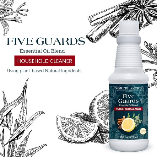 Natural Riches Household Cleaner - Essential Oil Blend for Deep Cleaning | 16 Fl Oz