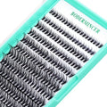 Bodermincer 20D-8-9-10-11-12mm MIX Lash Clusters Wispy Eyelash Clusters 240pcs D Curl (20D-8-9-10-11-12mm MIX)