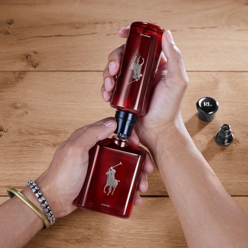 Ralph Lauren Fragrances - Polo Red Men's Cologne - Intense Ambery & Woody Parfum with Absinthe, Cedarwood, Musk