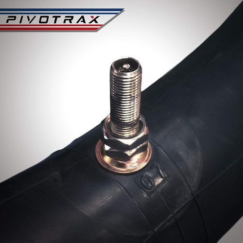 PIVOTRAX Heavy Duty Motorcycle Tube - 3mm Thick, TR4 Valve | 4.10 x 19 Size