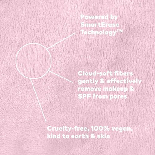 Original MakeUp Eraser 7-Day Set - Effortlessly Remove All Makeup with Just Water | Ballet Core, 7ct