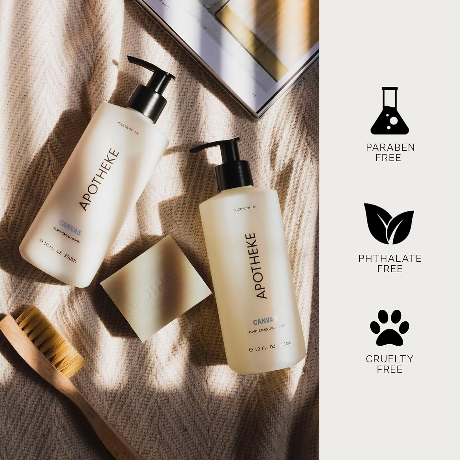 APOTHEKE Liquid Hand Soap - Hydrating 10 Fl Oz Hand Wash with Premium Fragrance Oils | Gently Cleanses & Moisturizes Skin