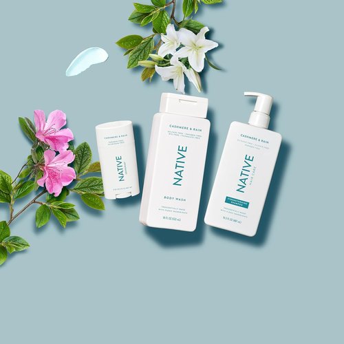 Native Cashmere & Rain 2-in-1 Shampoo & Conditioner Set - 16.5 Fl Oz | Luxurious Hydration
