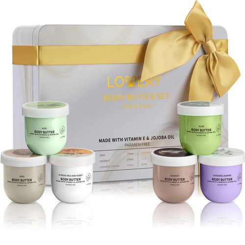 Gifts for Women - Whipped Body Butter Scented Body Lotion Set 36oz - Skincare Gift Set Self Care Gifts for Women, Shea Butter Lotion Moisturizing Cream, Mom, Grandma Gift Box