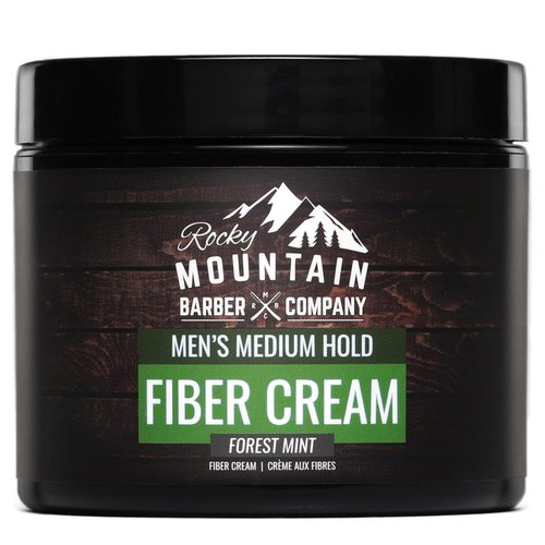 Skiennix Men’s Fiber Hair Cream - Medium Hold & Shine for All Hair Types - 4 oz | No Artificial Fragrance