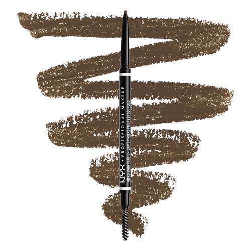 NYX PROFESSIONAL MAKEUP Micro Brow Pencil - Precise Eyebrow Definition in Ash Brown