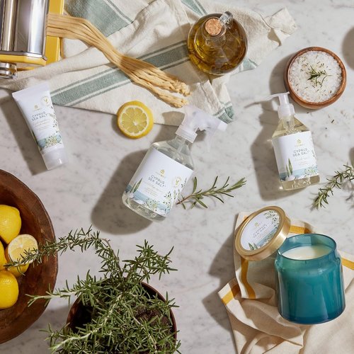 Thymes Moisturizing Hand Lotion - Nourishing Shea Butter & Aloe Vera for Dry Skin | Cyprus Sea Salt, 9 fl oz