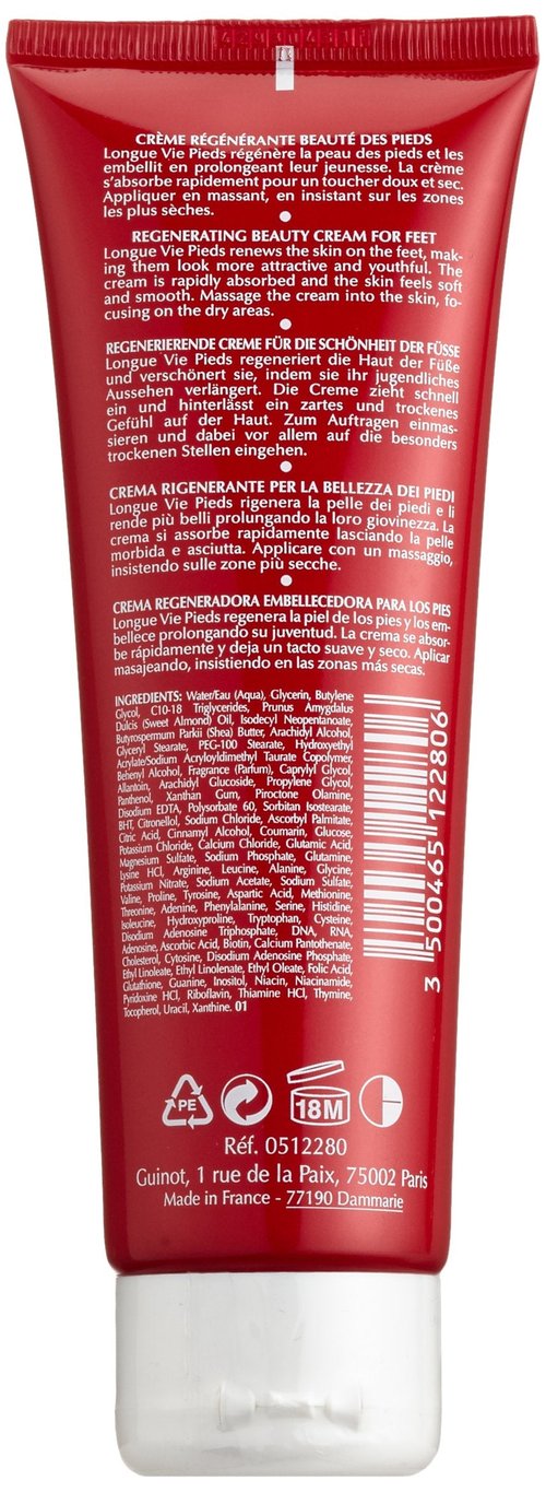 Guinot Rejuvenating Foot Care, 4.2 oz (Pack of 1)