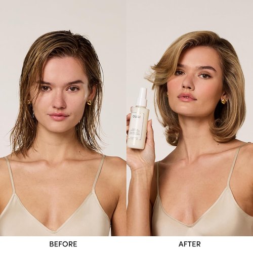 OUAI Leave In Conditioner - Heat Protectant & Detangler for Frizz Control | 1.5 oz, Paraben-Free