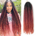 8 Packs Marley Twist Braiding Hair 24 Inches MarleyTwist Hair Cuban Twist Hair Marley Afro Kinky Curly Twist Synthetic Hair Extensions