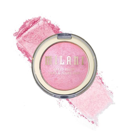Milani Baked Blush - Updated Powder Blush for Cheeks | Cruelty-Free Makeup in Pink Panna Cotta