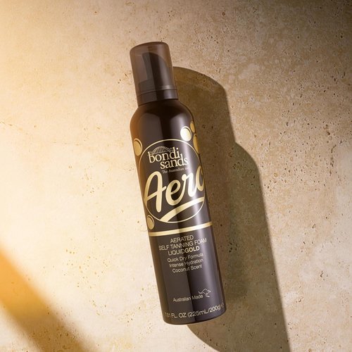 Bondi Sands Aero Self Tanning Foam - Lightweight, Fast-Drying Formula for Hydrated, Long-Lasting Glow | 7.61 Oz/225 mL