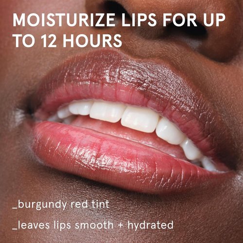 Glossier Balm Dotcom Hydrating Tinted Lip Balm - 12Hr Moisture for Dry Lips & Skin - Black Cherry, 15ml
