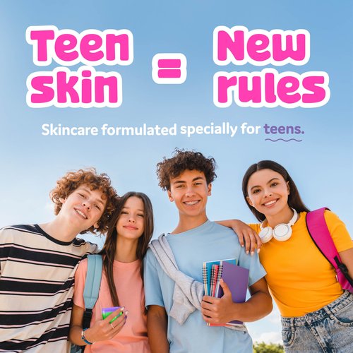 BeYoutiful ChillOut Gentle Acne Cleansing Face Wipes with Salicylic Acid for Teens and Kids, Valentines Day Gifts for Teen Girls, 60 Facial Pads, Vegan, Tea Tree & Chamomile