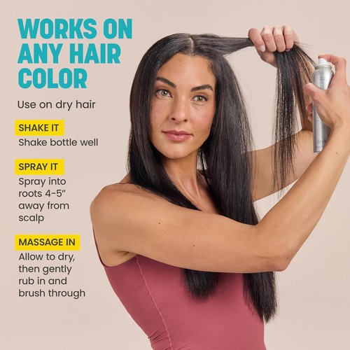 Drybar Detox Invisible Dry Shampoo Spray - Absorbs Oils & Refreshes Hair | 3.8 Oz, Blanc Scent