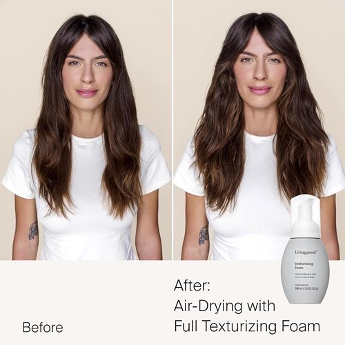 Living Proof Full Texturizing Foam - Lightweight Volume & Texture for All Hair Types