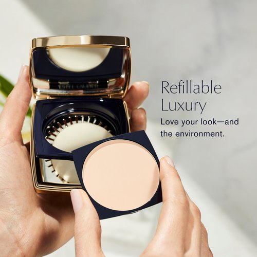 Estée Lauder Double Wear 12-Hour Stay-in-Place Matte Powder Foundation Refill | Controls Oil & Shine, 0.39 Ounce, 3N1 Ivory Beige