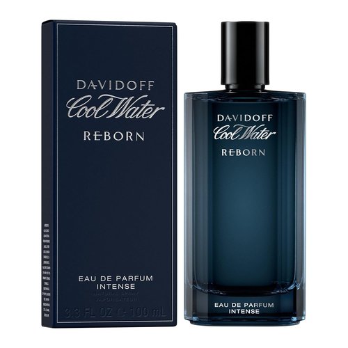 Davidoff Cool Water Reborn Eau de Parfum Intense - Woody Men's Cologne with Galbanum, Amber & Vetiver - Long-Lasting Fragrance