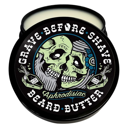 Grave Before Shave Beard Conditioning Butter - Leather & Cedarwood Scent | 4 oz.