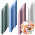 Mudder 20 Pcs Stone Nail File Pumice Stick for Fingernails Pumice Rock Nail Cuticle Pusher Rock File for Home Salon Toenail Buffing Tool (4 Colors)