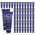 Travel Shaving Cream for Men, Individually Wrapped Mini Shaving Cream in Bulk, Disposable Travel Size Toiletries Amenities Vacation for Hotel, Shelter/Homeless/Nursing Home/Charity 1 Oz (Pack of 60)