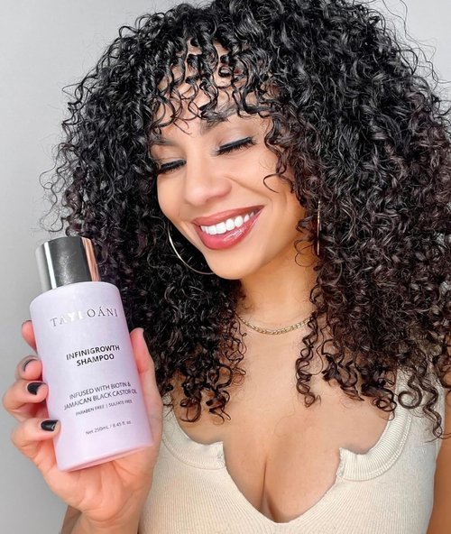 Tayloáni Infinigrowth Shampoo - Nourishing Formula for Dry, Damaged Hair - 8.45 Fl Oz Revitalizing Cleanser
