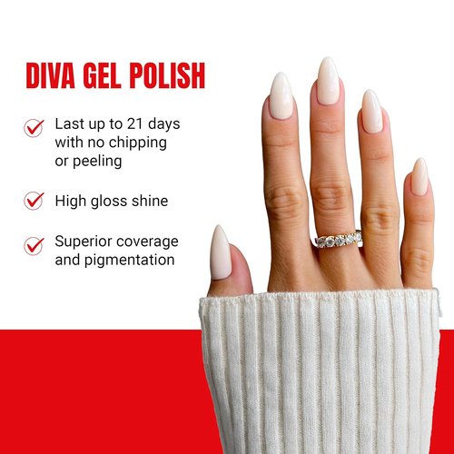 DND Gel Polish Coquette Collection - UV/LED Gel & Air Dry Nail Lacquer Duo | 078 Rose Nude, 0.5 Fl Oz