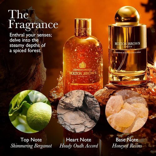 Molton Brown Mesmerising Oudh Accord & Gold Body Wash 10 fl. oz.
