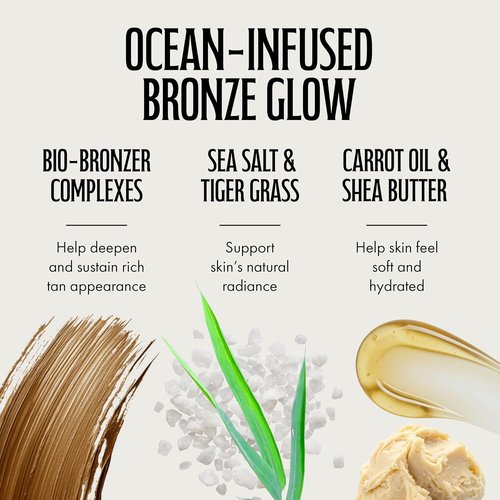 Brown Sugar After Dark Tan Extender - Tattoo Enhancer with Sea Salt & Ocean Botanicals, 18 Fl Oz