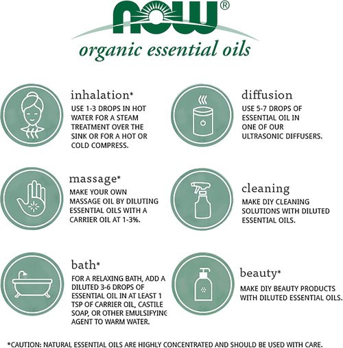 NOW Foods Tea Tree Essential Oil Roll-On - Certified Organic Purifying Blend for Topical Aromatherapy | 10 mL