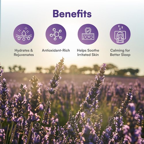 Regine Switzerland Lavender Mist Spray - 100% Natural Hydrating Mister for Face, Body & Hair | Calming Sleep Aid, 2 oz