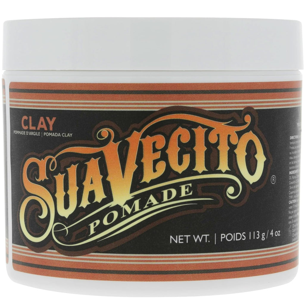 Suavecito Pomade Variety Pack - All Day Hold | OG, Firme, Matte & Clay for Every Hair Type