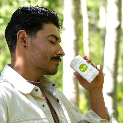 Humble Aluminum-Free Deodorant - Natural Bergamot & Ginger Stick for Sensitive Skin, 2.5 Oz