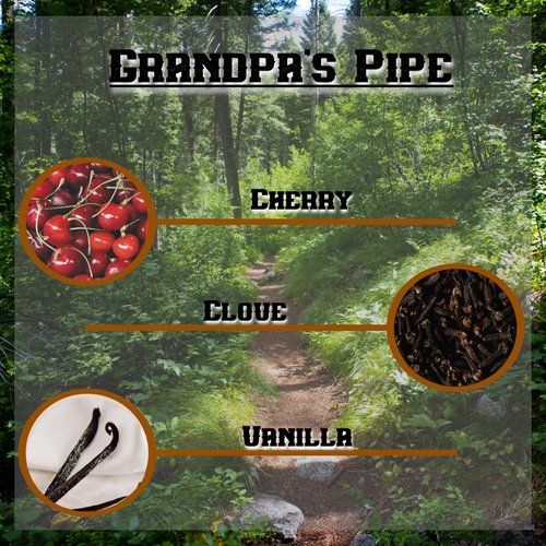 Outdoor Beards 1 oz Beard Oil | Infused Beard Oil to Support Beard Softness & Beard Growth | Naturally Scented Oil for Beard Care | Daily Use Beard Oil (Grandpa's Pipe)