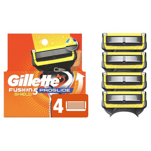 Gillette ProGlide Shield Razor Refills for Men, 4 Blade Refills