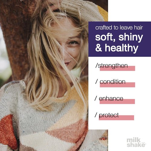 Milk_Shake Silver Shine Shampoo & Conditioner Bundle - 300mL & 250mL for Radiant Hair