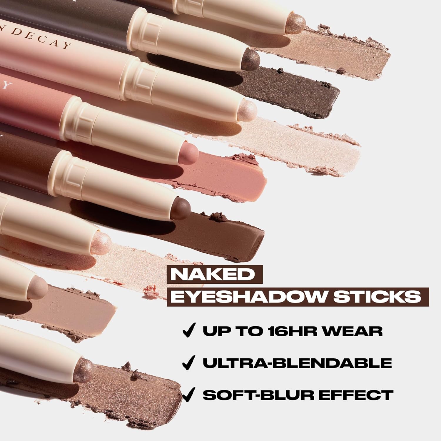 Urban Decay Naked Eyeshadow Stick - Waterproof Cream Eye Shadow Base for 16HR Crease-Proof Wear