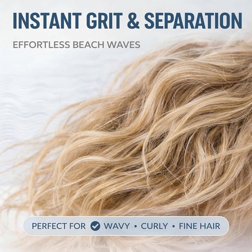 Sea Salt Spray - Texturizing Hair Spray for Beach Waves | Volume & Curl Activator - Travel Size