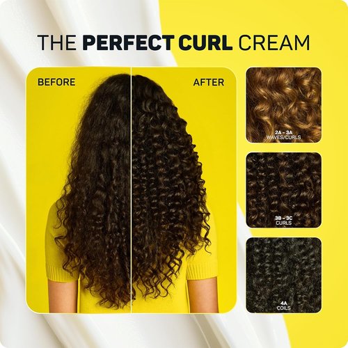Marc Anthony Curl Cream - Define & Soften Curly/Wavy Hair with Shea Butter & Oils | Set of 2