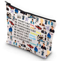 G2TUP Stay Pony Funny Inspired Makeup Bag 80s Movie Toiletry Bag Book Lover Gift (Pony New)