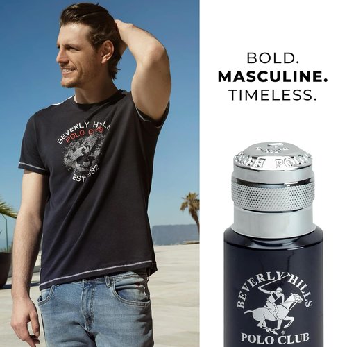 Beverly Hills Polo Club - Men's Natural Whole Body Deodorant Spray - Fresh Luxury Cologne Scent | 4oz